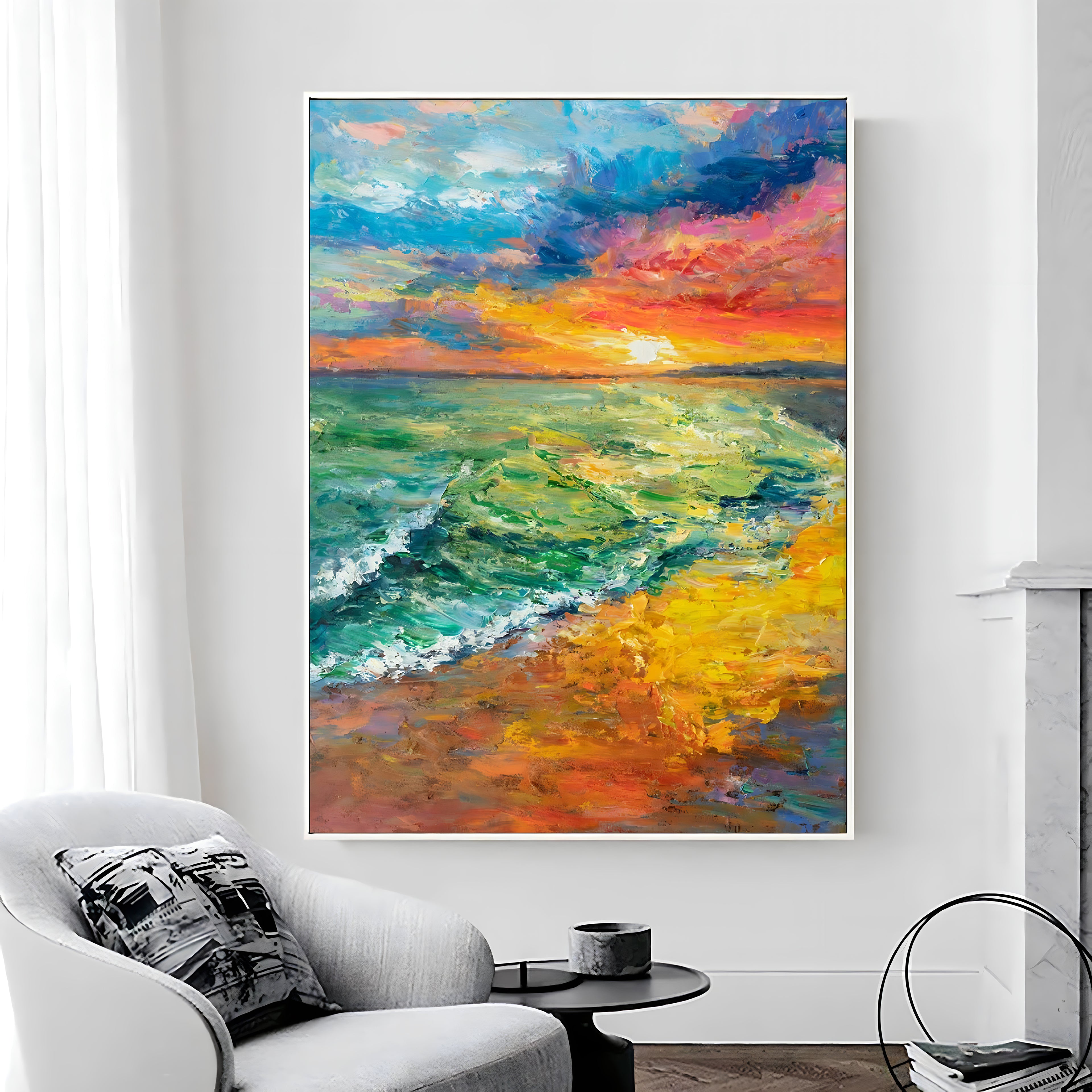 SEA AND SUNSET