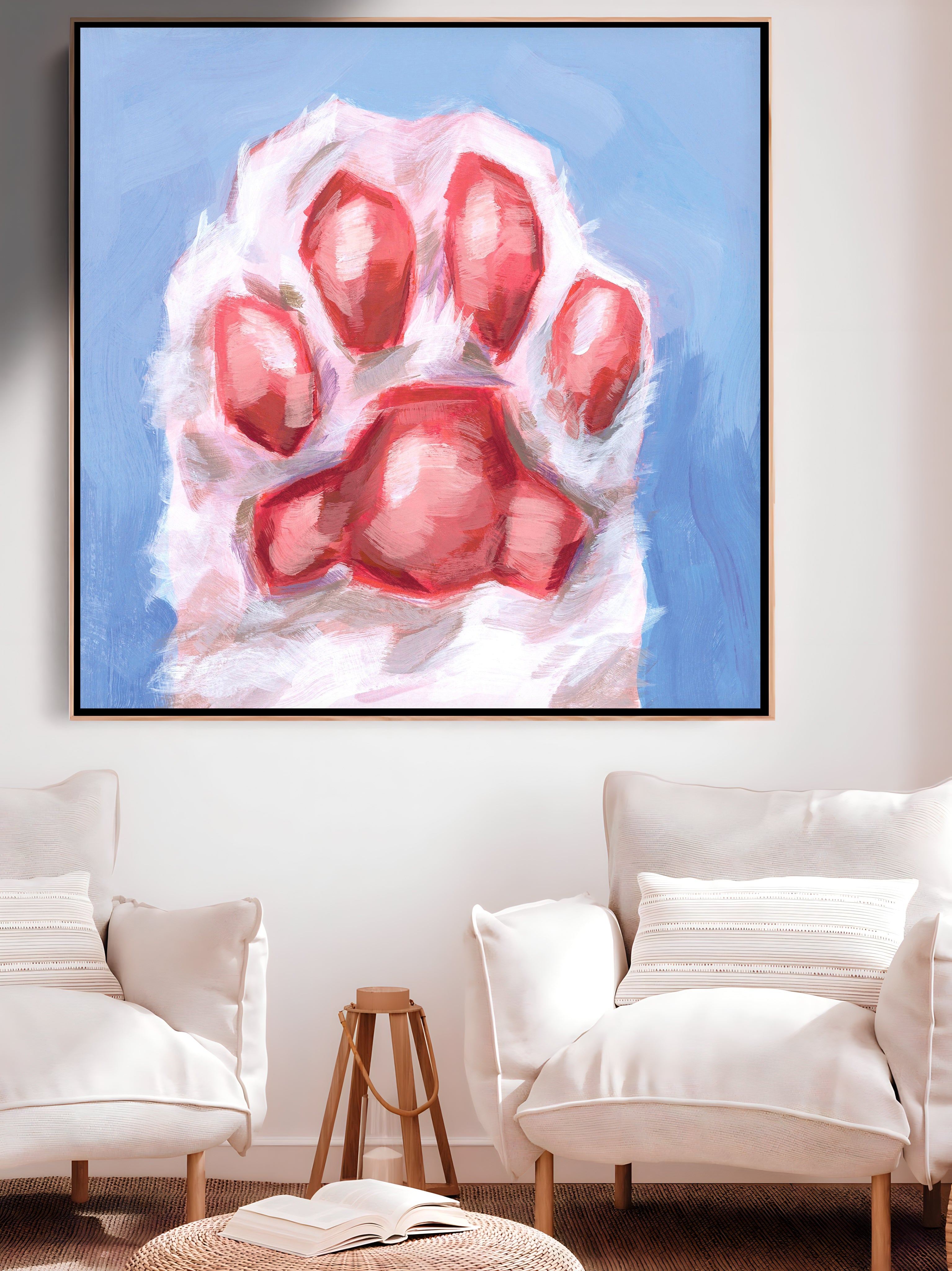 a painting of a dog&